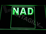 NAD LED Neon Sign Electrical - Green - TheLedHeroes