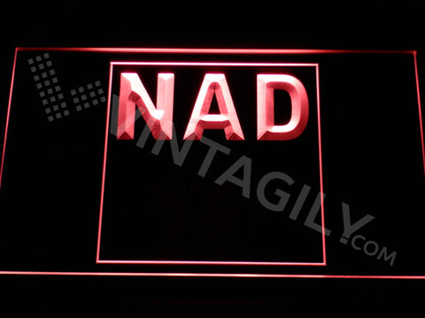 FREE NAD LED Sign - Red - TheLedHeroes