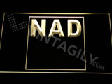 NAD LED Sign - Yellow - TheLedHeroes