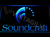 FREE Soundcraft LED Sign - Blue - TheLedHeroes