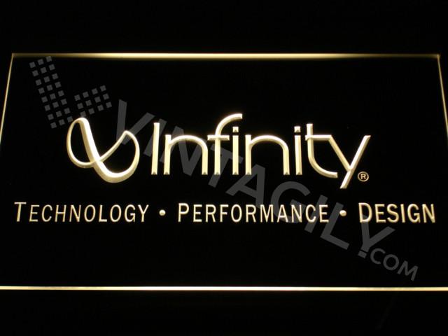 Infinity Hifi LED Neon Sign Electrical - Yellow - TheLedHeroes