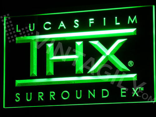 Lucas Film THX Sound LED Sign - Green - TheLedHeroes