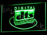 DTS Digital Surround 2 LED Neon Sign USB - Green - TheLedHeroes