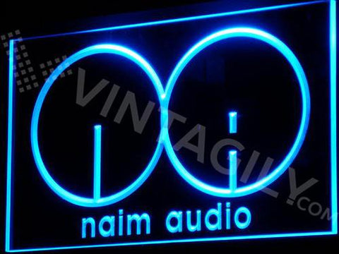 Naim Audio LED Neon Sign USB - Blue - TheLedHeroes