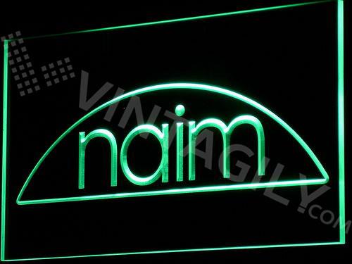 Naim LED Neon Sign Electrical - Green - TheLedHeroes