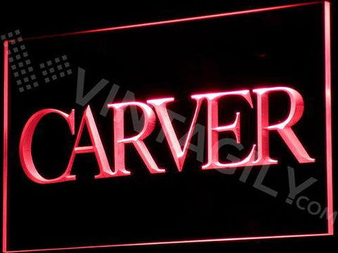 Carver LED Neon Sign USB - Red - TheLedHeroes