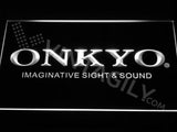 Onkyo LED Neon Sign USB - White - TheLedHeroes
