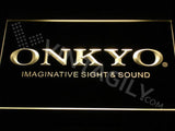 Onkyo LED Neon Sign Electrical - Yellow - TheLedHeroes