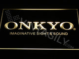 Onkyo LED Sign - Yellow - TheLedHeroes