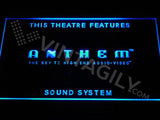 Anthem Sound System LED Neon Sign Electrical - Blue - TheLedHeroes