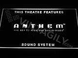 FREE Anthem Sound System LED Sign - White - TheLedHeroes