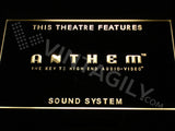 Anthem Sound System LED Sign - Yellow - TheLedHeroes