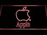 Apple Logo LED Neon Sign USB - Red - TheLedHeroes