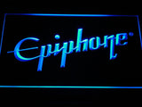Epiphone Electronic Guitar LED Sign - Blue - TheLedHeroes