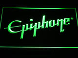Epiphone Electronic Guitar LED Sign - Green - TheLedHeroes