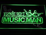 FREE Ernie Ball - Music Man LED Sign - Green - TheLedHeroes