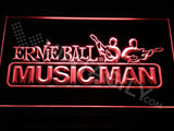 Ernie Ball - Music Man LED Neon Sign Electrical - Red - TheLedHeroes
