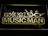 FREE Ernie Ball - Music Man LED Sign - Yellow - TheLedHeroes