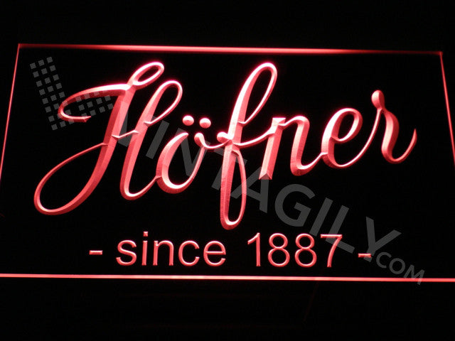 Hofner LED Sign - Red - TheLedHeroes