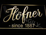 FREE Hofner LED Sign - Yellow - TheLedHeroes