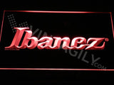 Ibanez LED Neon Sign USB - Red - TheLedHeroes
