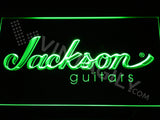 FREE Jackson Guitars LED Sign - Green - TheLedHeroes