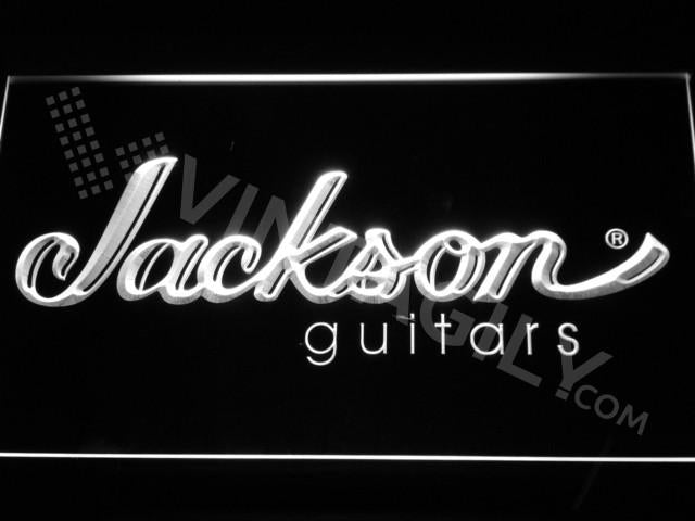 Jackson Guitars LED Neon Sign Electrical - White - TheLedHeroes
