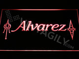 FREE Alvarez Guitars LED Sign - Red - TheLedHeroes