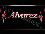 Alvarez Guitars LED Neon Sign Electrical - Red - TheLedHeroes