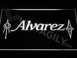 FREE Alvarez Guitars LED Sign - White - TheLedHeroes