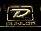 Dunlop LED Neon Sign USB - Yellow - TheLedHeroes
