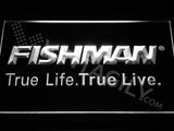 FREE Fishman LED Sign - White - TheLedHeroes