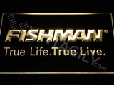 Fishman LED Neon Sign USB - Yellow - TheLedHeroes