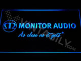 Monitor Audio LED Neon Sign Electrical - Blue - TheLedHeroes