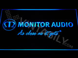 Monitor Audio LED Sign - Blue - TheLedHeroes