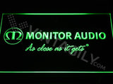 Monitor Audio LED Neon Sign Electrical - Green - TheLedHeroes