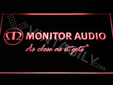 Monitor Audio LED Neon Sign Electrical - Red - TheLedHeroes