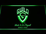 FREE Guild Guitars LED Sign - Green - TheLedHeroes