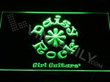 Daisy Rock Guitars LED Neon Sign USB - Green - TheLedHeroes