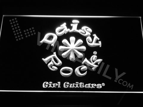 FREE Daisy Rock Guitars LED Sign - White - TheLedHeroes