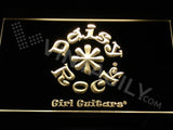 Daisy Rock Guitars LED Neon Sign USB - Yellow - TheLedHeroes