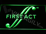 First Act LED Sign - Green - TheLedHeroes