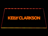 Kelly Clarkson LED Neon Sign Electrical - Orange - TheLedHeroes