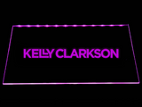 Kelly Clarkson LED Neon Sign USB - Purple - TheLedHeroes