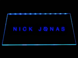 FREE Nick Jonas LED Sign - Blue - TheLedHeroes