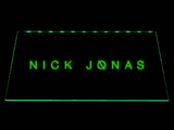 Nick Jonas LED Neon Sign USB - Green - TheLedHeroes