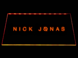 Nick Jonas LED Neon Sign USB - Orange - TheLedHeroes
