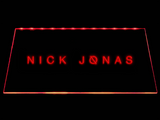 Nick Jonas LED Neon Sign USB - Red - TheLedHeroes