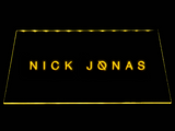 Nick Jonas LED Neon Sign USB - Yellow - TheLedHeroes