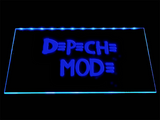 Depeche Mode (2) LED Neon Sign USB - Blue - TheLedHeroes